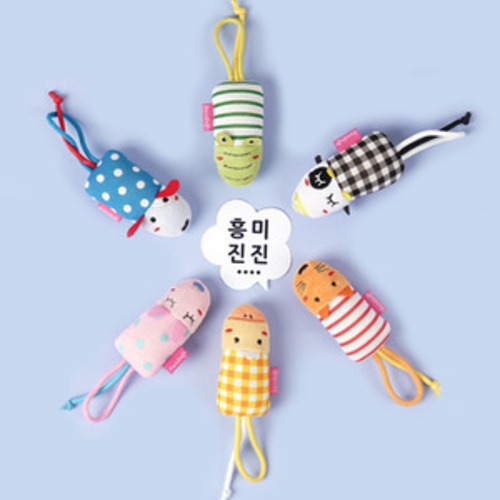 패리스독 흥미유발 패브릭 자수 토이2 (랜덤발송)