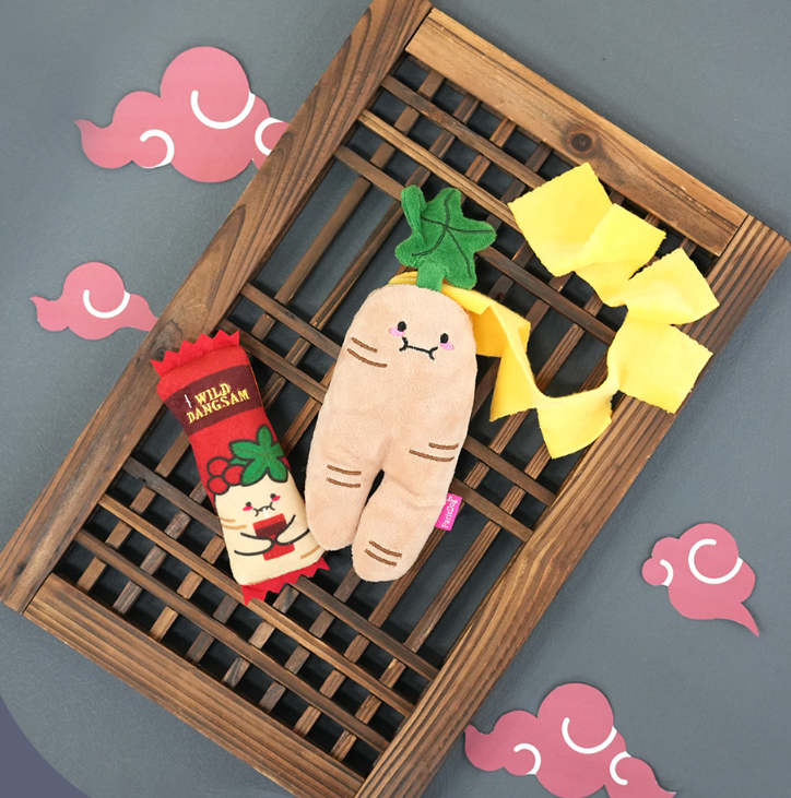 패리스독 인삼토이 간식놀이 토이 노즈워크 세트