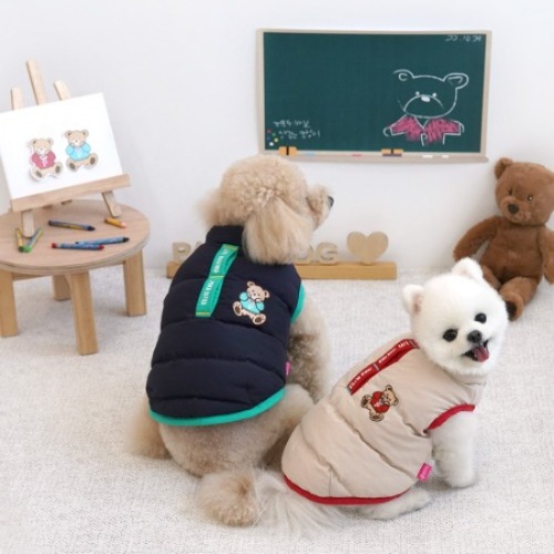 패리스독 캠퍼스 베어 패딩