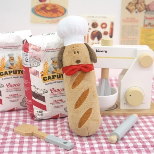 패리스독 피너츠 바게트 토이