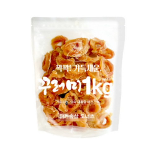 꾸러미 1kg 닭가슴살도너츠