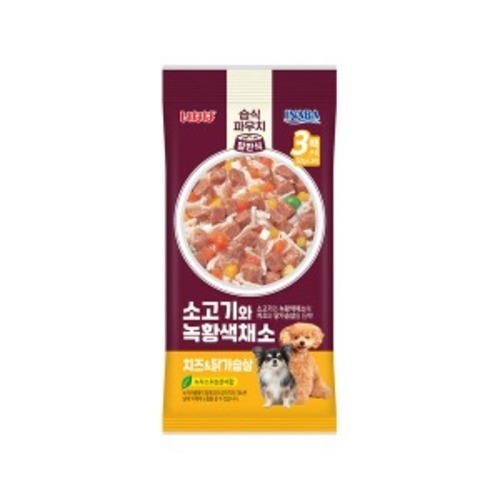 이나바 소고기와 녹황색채소 치즈&닭가슴살