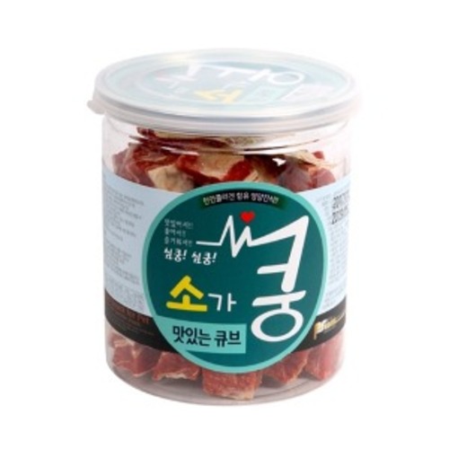 소가 쿵_맛있는 큐브 200g [주문단위 6개]