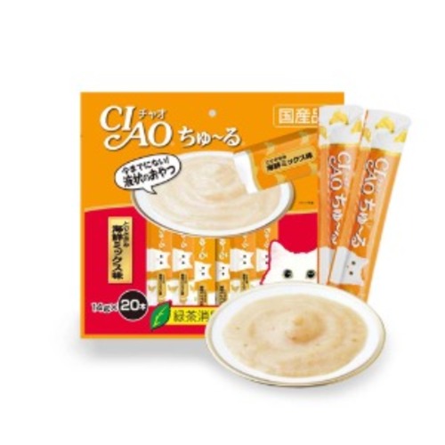 챠오츄르 닭가슴살&해물믹스 (20P)